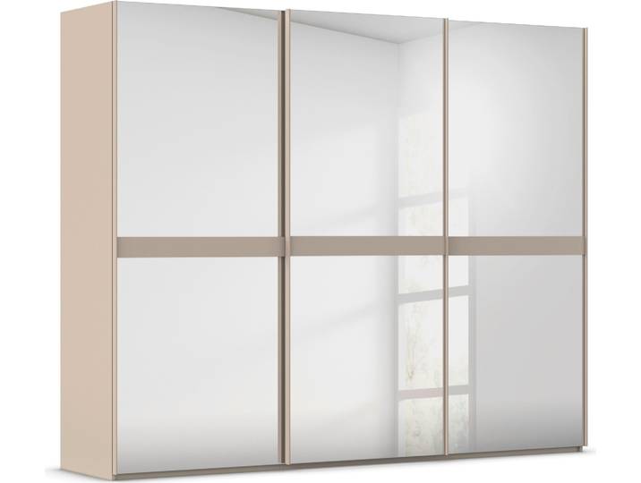 Schwebetürenschrank, Holzwerkstoff, Braun (Fango), 271×223×68 cm, Edle Optik, Modern, Rauch