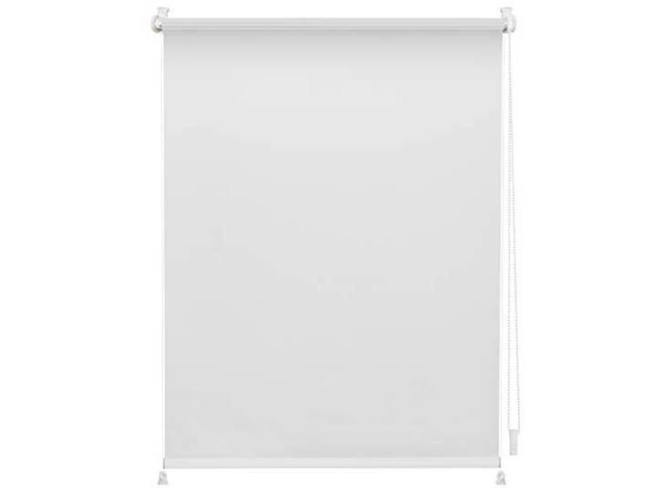 Lichtblick Rollo Verdunkelung ohne Bohren Weiß 80 cm x 150 cm (B x L) Rollos für Fenster ohne Bohren, Verdunklungsrollo, Verdunklungsrollo ohne Bohren, Klemmfix, Thermorollo, Hitzeschutz