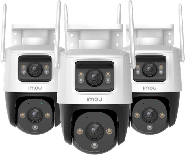Imou Cruiser Dual 2x5MP beveiligingscamera 3-pack