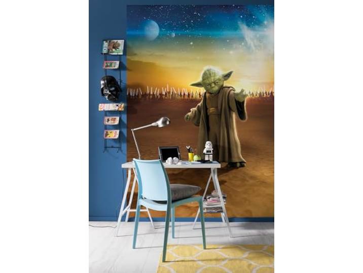 Digitaldruck Vlies Fototapete - STAR WARS Master Yoda - Größe 200 x 250 cm
