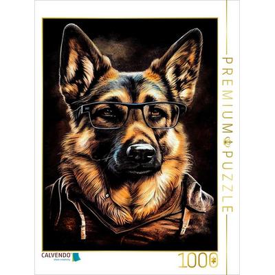 CALVENDO Puzzle Hund Rocky | 1000 Teile Lege-Größe 64x48cm Foto-Puzzle für glückliche Stunden