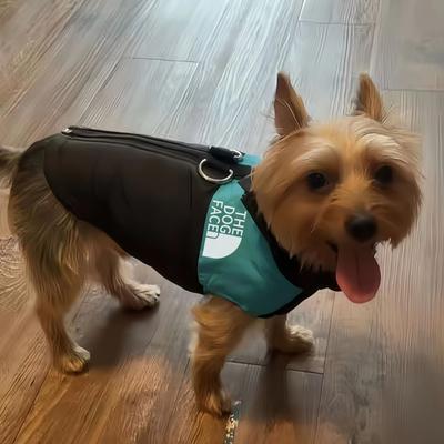 Inspired Finds Winter Outdoor Dog Hoodie Sport Coat For Large Breeds pink xl