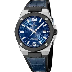 Festina Quarz Herren Valley F22001/2 - blau - 42.0mm