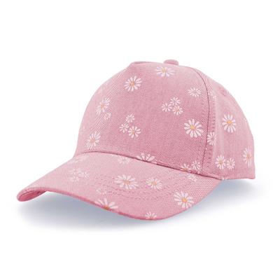 Baseball Cap MAXIMO, Mädchen, Gr. 47/49, rosa (blassrosa), Stoff, Baumwollmischung, Caps