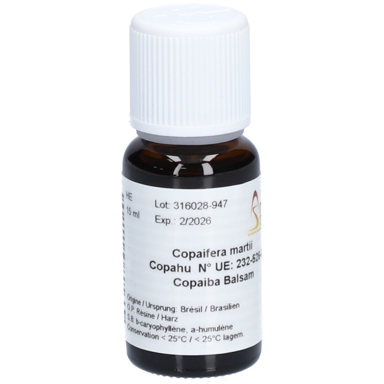 Aromasan Copaiba Balsam Äth/Öl 15 ml Ätherisches Öl