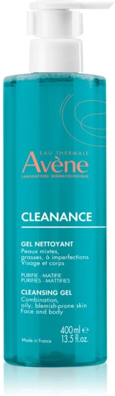 Avène Cleanance Cleansing Gel Reinigungsgel für fettige Haut mit Neigung zu Akne 400 ml