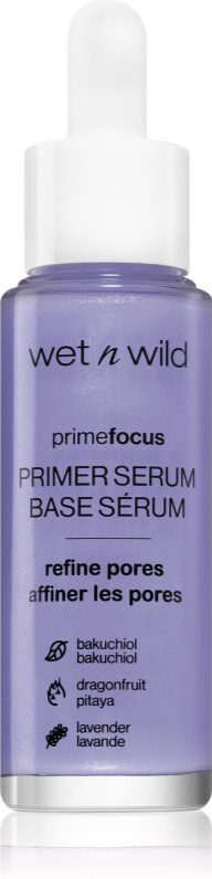 Wet n Wild PrimeFocus Refine Pores sérum éclat pour hydrater la peau et réduire l'apparence des pores 30 ml