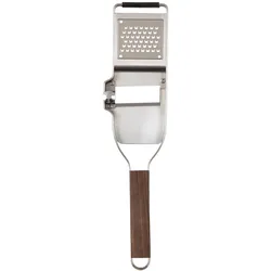 Microplane Master Truffle, Küchenreibe, Silber, Braun