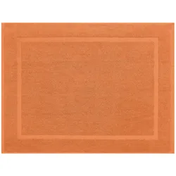 BettwarenShop Duschvorleger Premium 60x80 cm | pfirsich - orange