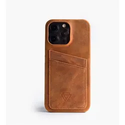 Wachikopa Vollumwickelte CC iPhone-Hülle iPhone 14 (Apple iPhone 14), Smartphone Hülle, Schwarz