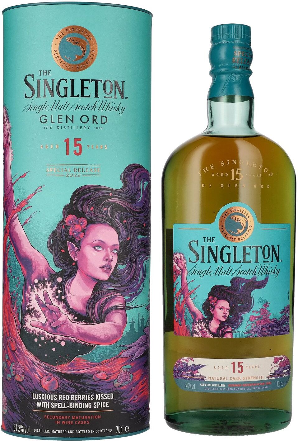 The Singleton GLEN ORD 15 Years Old Single Malt Diageo Special Release 2022 54,2% Vol. 0,7l in Geschenkbox