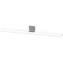 Duravit Sivida Ablage, Halterung chrom, 1000x115x35mm, SV7433010180000, Farbe: Weiß Matt