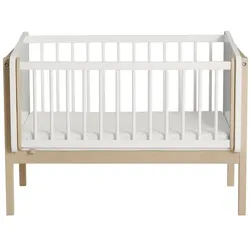 Paidi Beistellbett Little Cloud 50 x 89 cm Dekor Kreideweiß