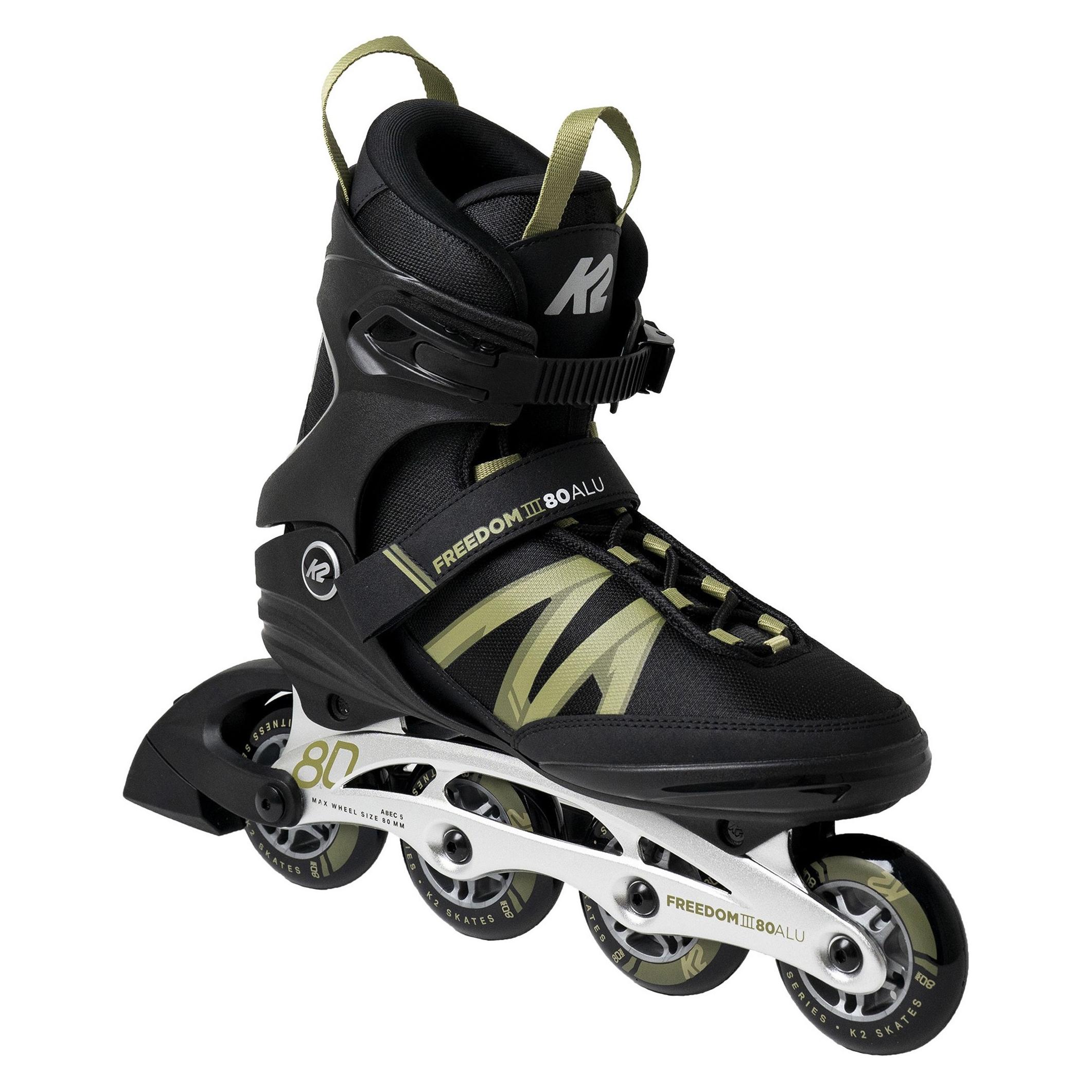 K2 Freedom III 80 Alu Man Inlineskate (42.5 (US=9.5), design) (44.5) (43816054)