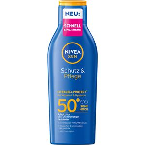 Nivea Sonnencreme Sun Schutz & Pflege, LSF 50+, 200ml, wasserfest