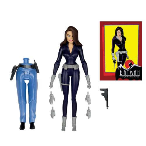 McFarlane Toys Batman: The Animated Series Talia al Ghul Buildable Actiefiguur, 15 cm