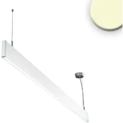 ISOLED LED Hängeleuchte Linear Up+Down 600, IP40, prismatisch, linear-verbindbar, 25W 3000K 1600+300lm 2x120°, Weiß ISO-114001