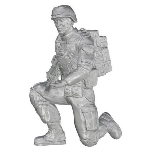 CMK Kneeling Soldier(on left knee) US Army Infantry Squad 2nd Division f.M1126 Stryker (129-F35323)