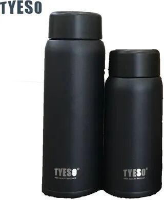 Uplifted Trends Compact Stainless Steel Insulated Water Bottle Perfect For Hydration With Slim Cute Design black 200ml