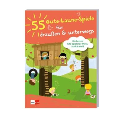 55 Gute-Laune-Spiele für draußen & unterwegs, Taschenbuch von , Klett Kita GmbH, 978-3-96046-073-2