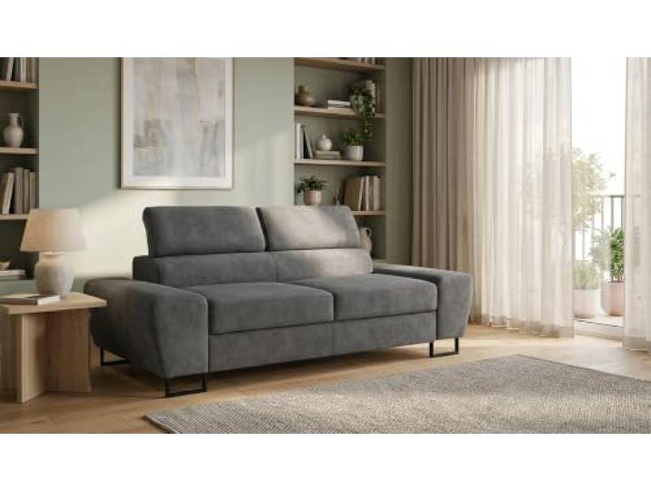 Family Meble Sofa Savio Hunter, 2-Sitzer – Grau – 21