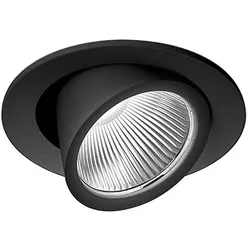 LTS 649622 CSA 71 Round Einbaustrahler 44W 2090LM 50° D175 schwarz Fleisch & Wurst CSARL 71.20.50/F schwarz CSARL712050F