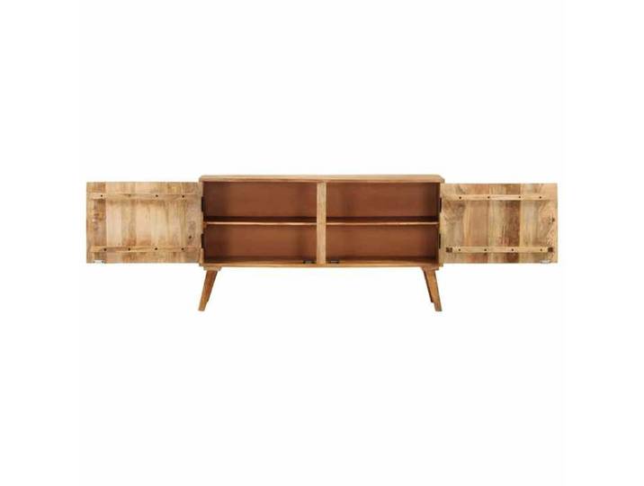 Maison Soldes Buffet bas/vitrine - Cabinet/Armoire Placard Bois de manguier massif 110x30x60cm Moderne732102