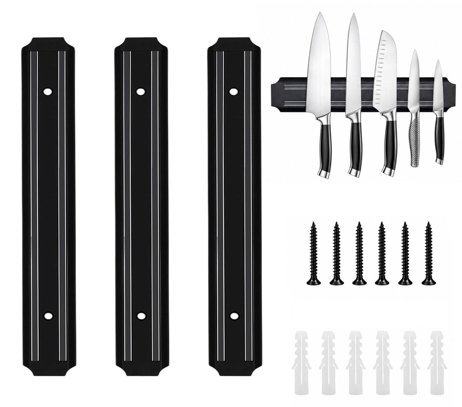 Dripio Magnetische messenstrips, set van 3, roestvrij staal, 20 cm