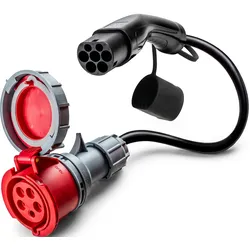 Voldt® 32A 5-poliges CEE auf Typ 2 Adapter |