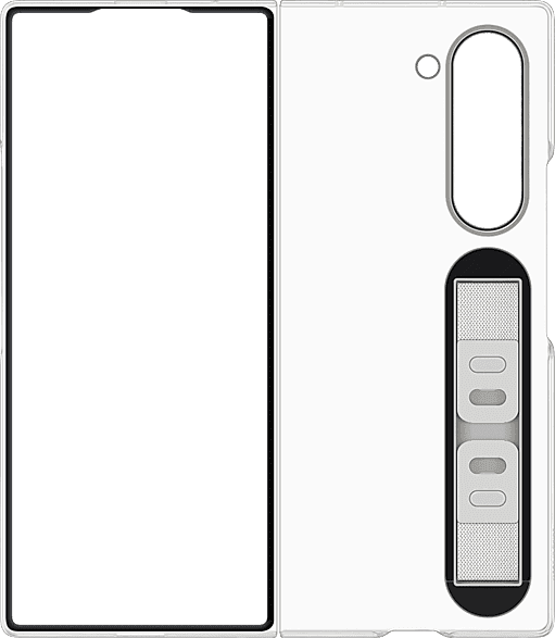 Funda móvil - Samsung Clear Case, Para Galaxy Z Fold6, Con agarre, Transparente