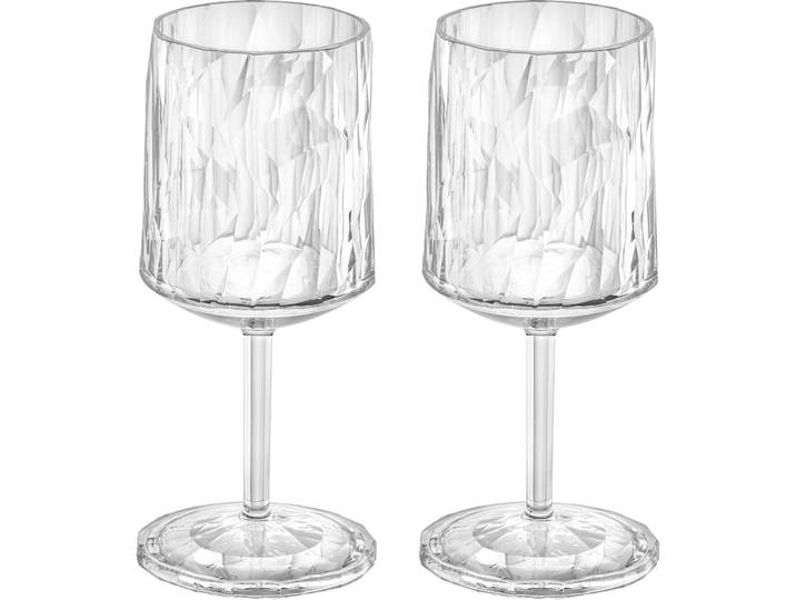 Weingläser-Set Koziol Transparent Kunststoff H 17.2 cm 200 ml 2 Stk - Weingläser-Set