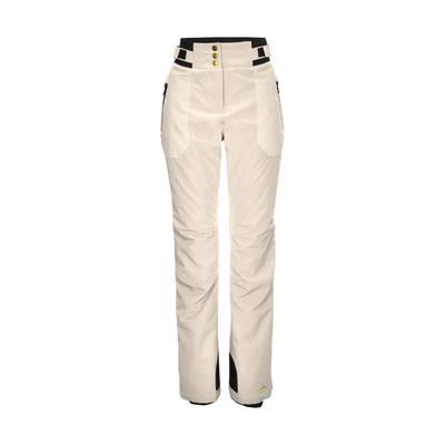 Skihose KILLTEC "KSW 137 WMN SKI PNTS", Damen, Gr. 38, Normalgrößen, creme, Obermaterial: 92% Polyester, 8% Elasthan.Futter: 100% Polyester.Füllung: 100% Polyester, Hosen Skihose, Wind- und wasserdichte Skihose, atmungsaktiv, 2-Wege-Stretch