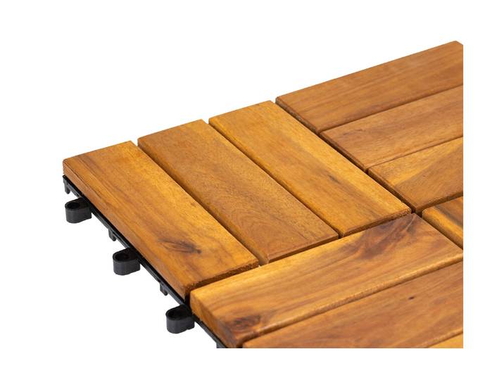 Terrassenplatte COCON, braun, B:30cm L:30cm, Fliesen, Terrassenplatte