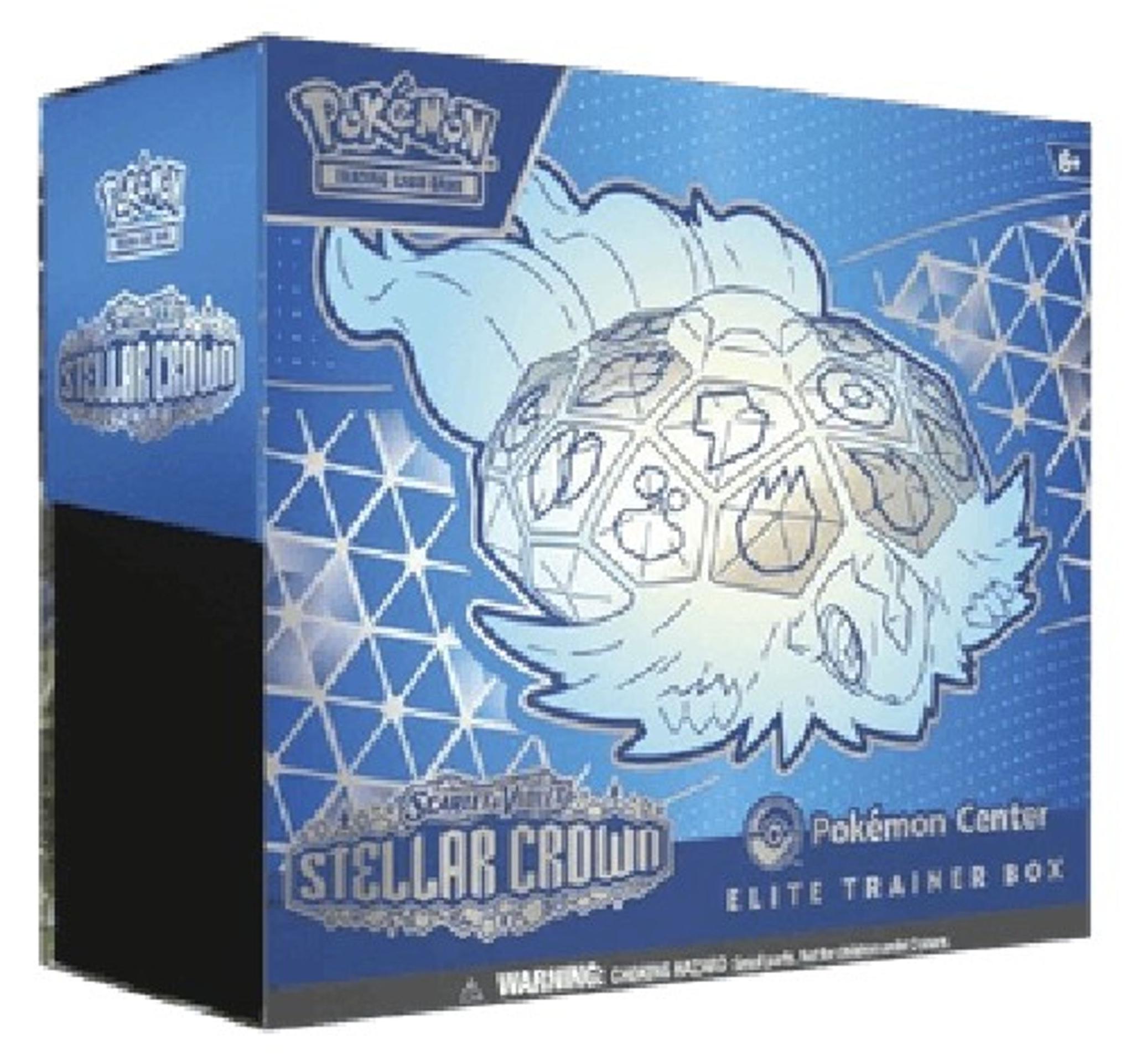 Pokemon Stellar Crown Pokémon Center Elite Trainer Box