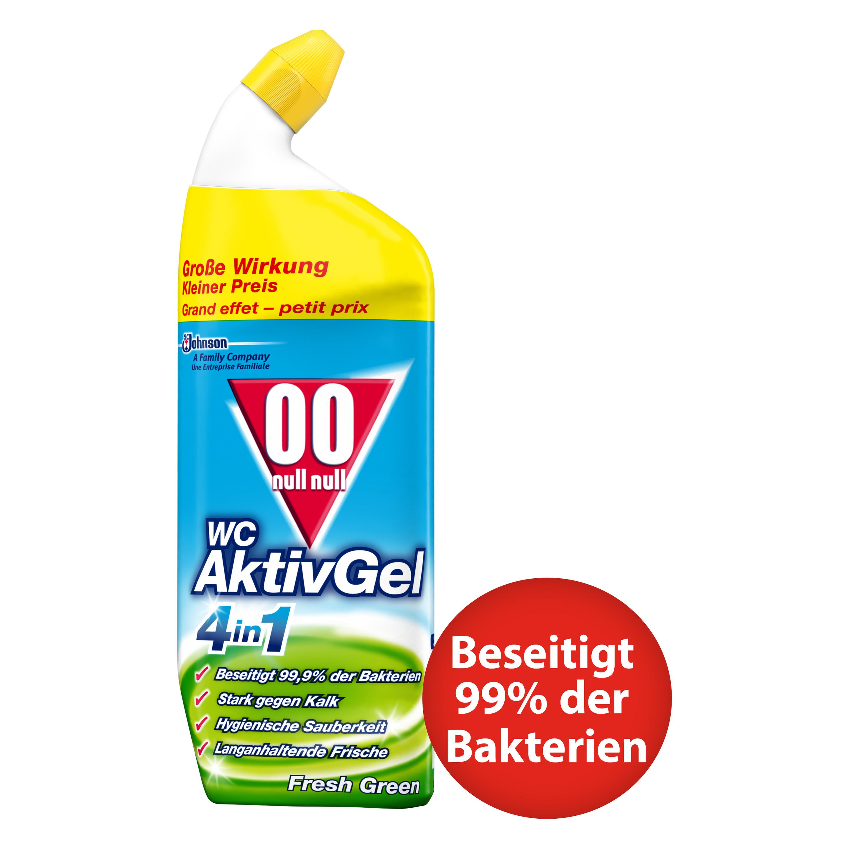 Null Null WC AktivGel 4in1 Fresh Green (264631)