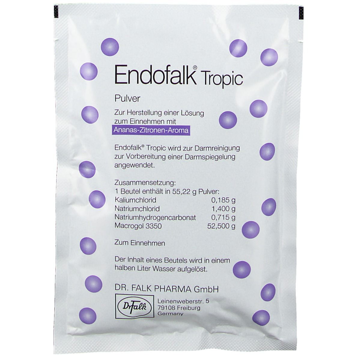 Endofalk Tropic Plv.z.Her.e.Lsg.z.Einn.Btl. 72 St Pulver zur Herstellung einer Lösung zum Einnehmen