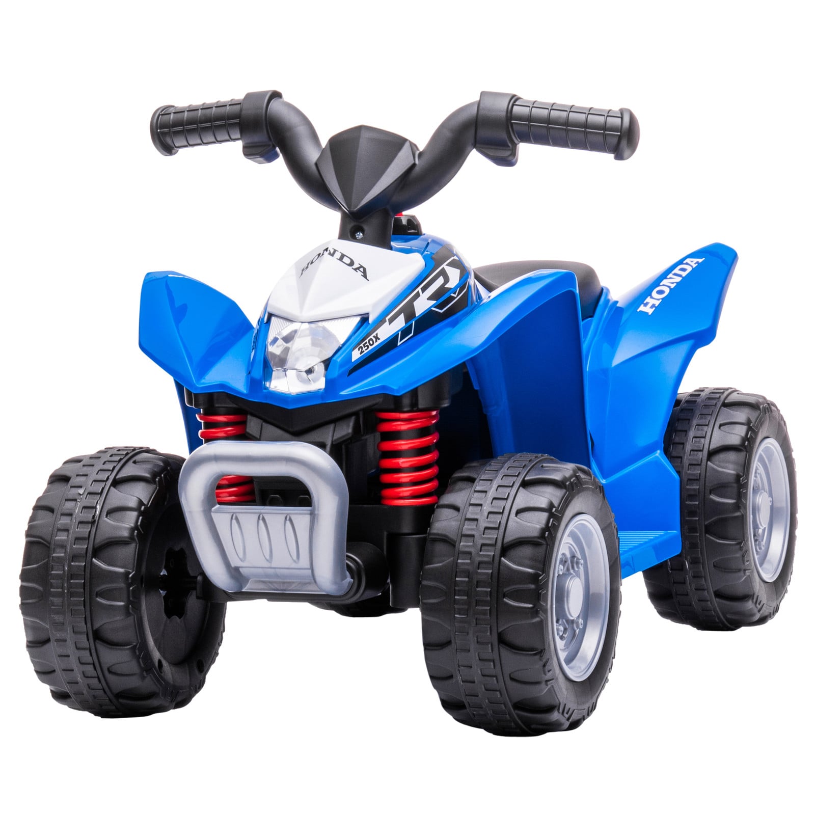 AIYAPLAY Elektrische kinderquad met LED-licht en claxon in blauw