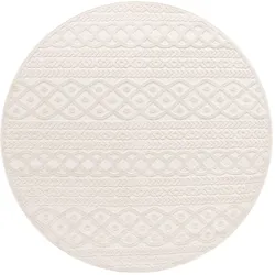 OUTDOORTEPPICH Ethno Creme Ø 200 cm
