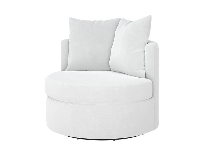 Sessel drehbar DALBY weiss