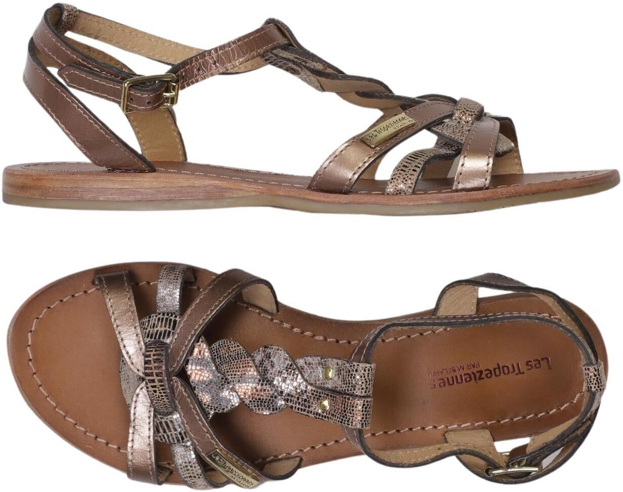 Les Tropéziennes par M Belarbi Damen Sandalen, Mehrfarbig, Gr. EU 37, Leder - Second Hand