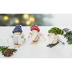 buttinette Bastel-Set "Skifahrer"