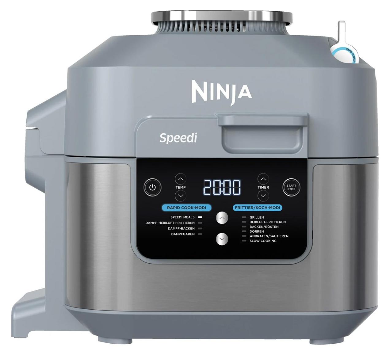 Ninja ON400DE Speedi grau Heißluftfritteuse
