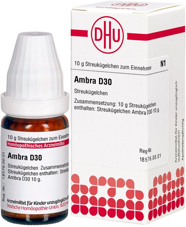 DHU Ambra D30 Globuli