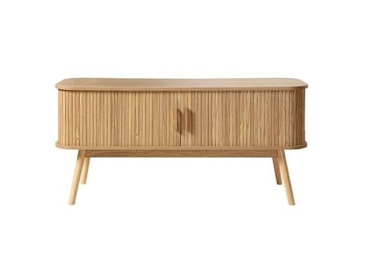 Meuble TV 2 Portes Coulissantes L119 cm - ERNEST