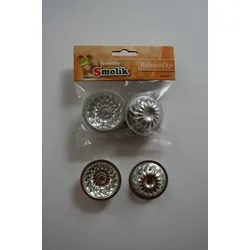 Ausstechformen für Gebäck, Gugelhupf, 5 cm, 20 Stk.