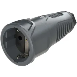PCE 2520-as Taurus2 Vollgummi-Kupplung nat IP20 (anthrazit/schwarz) 2520as