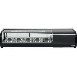 Yato Kühlvitrine für 5x1/3 GN Behälter, Temperatur 0–12 °C, 52 Liter, 190W