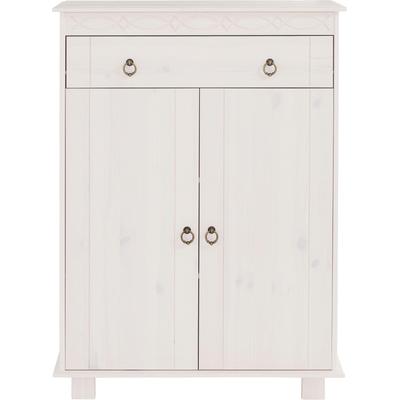 Kommode OTTO HOME "Indra, Sideboard", weiß, B:74cm H:100cm T:35cm, FSC-zertifiziertes Massivholz, Sideboards, Kommode, aus massiver Kiefer, FSC-zertifiziert, MADE in EU