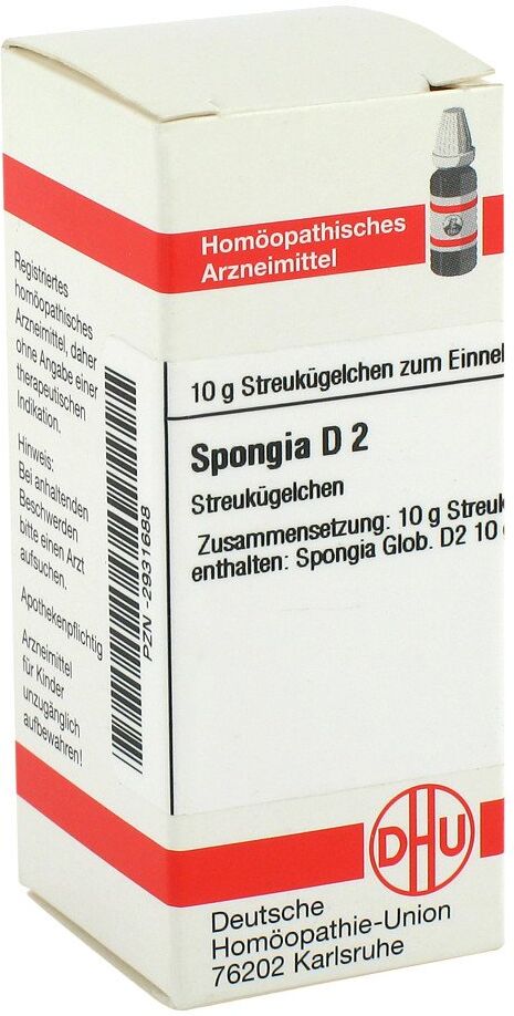 DHU Spongia D2 Globuli 10g