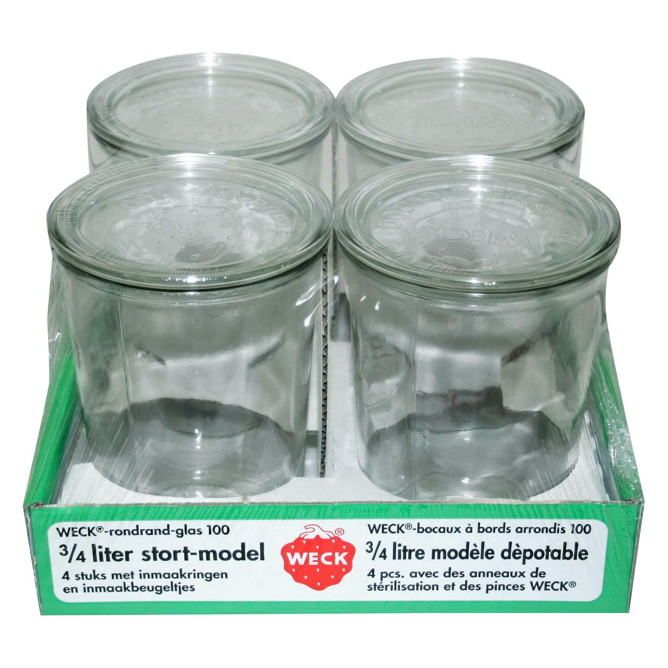 Weck Sturzform (4 Stk., 0.75 l) (743809)